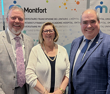 Carl Nappert, Marie-Josée Martel et Dominic Giroux