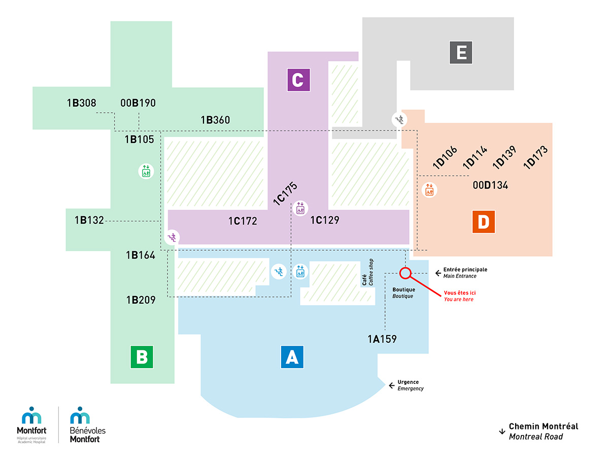 hospital floor plan